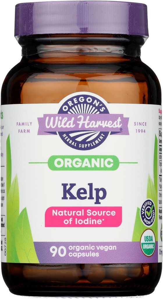 OREGONS Vendemmia Selvatica Kelp Organica, 90 CT