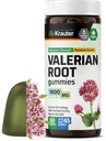 BIO KRAUTER Gummie di radice di valeriana - 1800 mg di resistenza - 90 Vegan Chews - No Melatonin - Supporto Rilassamento e calma - Estratto di radice di valeriana