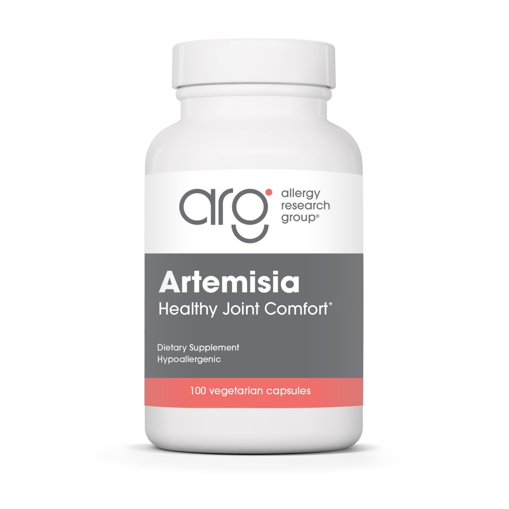 Gruppo di ricerca allergia Artemisia Integratore alimentare - Microbial Balancer, Dolci Wormwood Extract, Hypoallergenic, Capsule Vegetariani, Gluten Free - 100 Count
