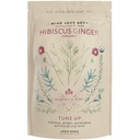 Harney & Sons Organic Hibiscus Ginger Tune-Up Wellness Blend, con Eucalyptus, Echinacea e Mint, 5 oz bag