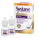 Gocce di occhio lubrificante complete Systane, 0.34 Fl Oz, Twin Pack (Pack of 2)