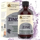 Zinco Liquido (Glycinate Chelate) con Organic Elderberry & Echinacea (High in Quercetin) | Supplemento di Suport Immune 4-in-1 per Adulti & Bambini, Grande Tasting | Alcohol & Gluten Free, Non OGM (4.0 Oz)