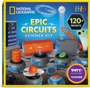 Kit National Geographic Circuit Maker - Kit elettronico per bambini con 120 progetti di circuito elettrico, Giocattolo elettrico STEM, Progetti elettronici, Kit di circuito elettrico per bambini, Kit di elettricità