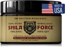 ShilaForceTM Shilajit Pure Gold-Grade Wild-Harvested Himalayan Organic Live Resina - 500mg 70% Acido Fulvico & 10% Acido Humico con 85+ Minerali Trace, 30g Made in USA, Brown