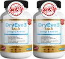 Occhio secco 3 Omega 3 Krill Olio Extra Forza, 60 Softgels, Supporto per occhi asciutti, Non OGM, Senza glutine, Zucchero Libero (2)