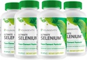 (INTERNATIONAL SHIPPING) Youngevity Ultimate Selenium 100 mcg 4 Bottiglie 90 capsule