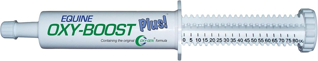 Oxy-Gen Oxy-Boost Probiotic Electrolyte Paste per cavalli | Contiene vitamina E, Omega 3, Omega 6 e Octacosanol per prestazioni migliorate | 80cc Paste (4 dosi)| Made in Italy