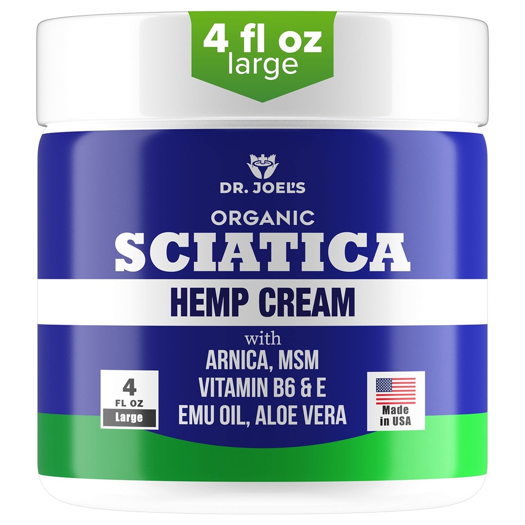 Crema Sciatica - Crema Sciatica Premium - Assorbimento rapido e Rilievo massimo - Confezione da 4 once di grande valore - Made in Italy