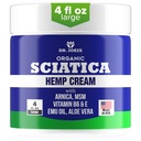 Crema Sciatica - Crema Sciatica Premium - Assorbimento rapido e Rilievo massimo - Confezione da 4 once di grande valore - Made in Italy
