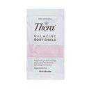 Thera Calazinc Body Shield, Calamine con crema di zinco [144 Packets Totale] -Unguento per barrier in pelle per Eczema, Psoriasi, Rash per pannolini - Imballaggi individuali, 4 g
