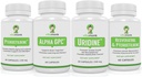 VitaMonk Resveratrol, Pterostilbene, Alpha GPC e Uridine Bundle - Longevità e cervello Boosting Stack
