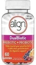 Allineare prebiotici + Probiotic Gummies aromi di frutta naturali - 60 CT, Confezione di 3