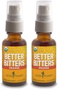 Herb Pharm Better Bitters Certified Organic Digestive Bitters, Arancione, 1 oncia (Pack of 2)