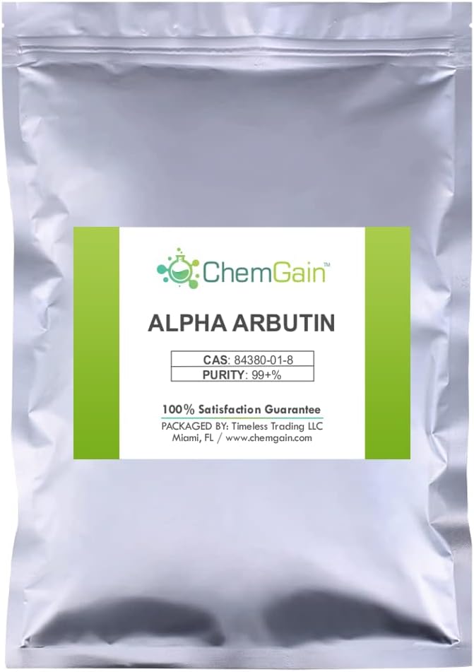 Polvere di Arbutin alfa - 25 g (0.88 oz) - Ultra Pure - CAS 84380-01-8