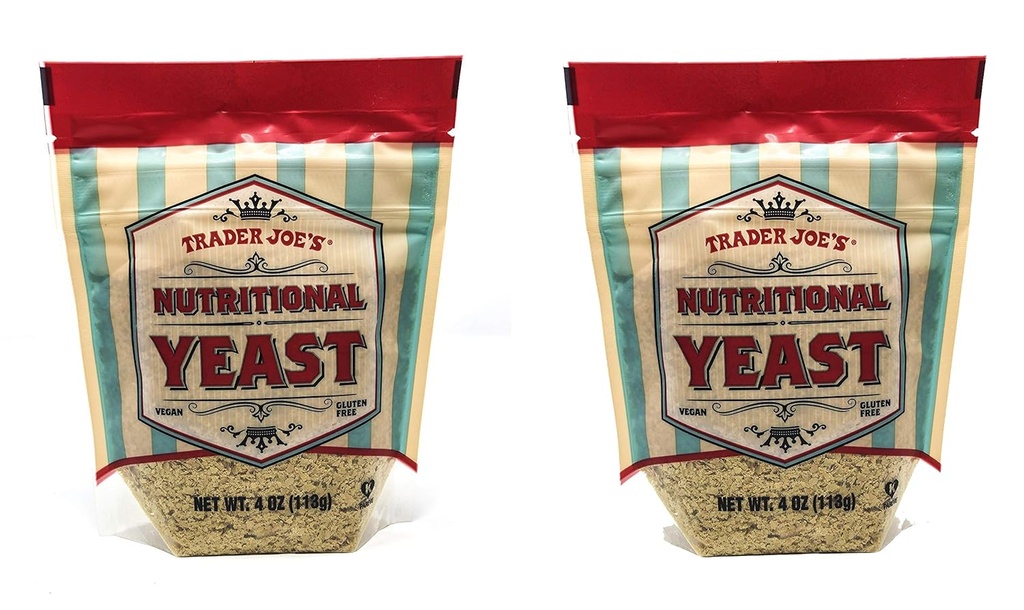 Commercio Joe's Nutrizione Yeast - Vegan, Senza glutine, 4 once - PACK Of 2