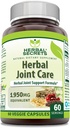 Herbal Secrets Joint Care 1950 Mg per Serving Supplement | Veggie Capsule | Contiene Boswellia Extract, White Willow, Cat's Claw & Tart Cherry Powder | Made in USA (1 Pack, 60 Count)