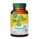 MegaFood MegaFlora Probiotic Plus - Probiotici per donne e uomini salute digestiva- 50 miliardi di CFU & 14 Strains - Integratore di supporto immunitario - Vegetariano - 30 capsule