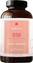 Wellena DIM Supplemento di Magdalena, 100mg - Tutto Diindolylmethane naturale, Supporto estrogeno, Assorbimento massimo, Supporto di menopausa, 60 Softgel non OGM Che sono Gluten Free, Dairy Free, Soy Free