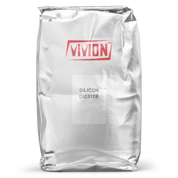 Polvere di biossido di silicio - Bulk 25 lb - Sipernat 50S Grado farmaceutico Silice precipitato fine - Alto assorbimento agente di flusso anticaking - Tablet & Capsule Mix Excipient