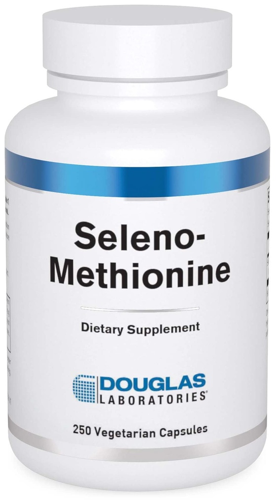 Douglas Laboratories Seleno-Methionine | 200 mcg. Biodisponibile Selenio | 250 capsule