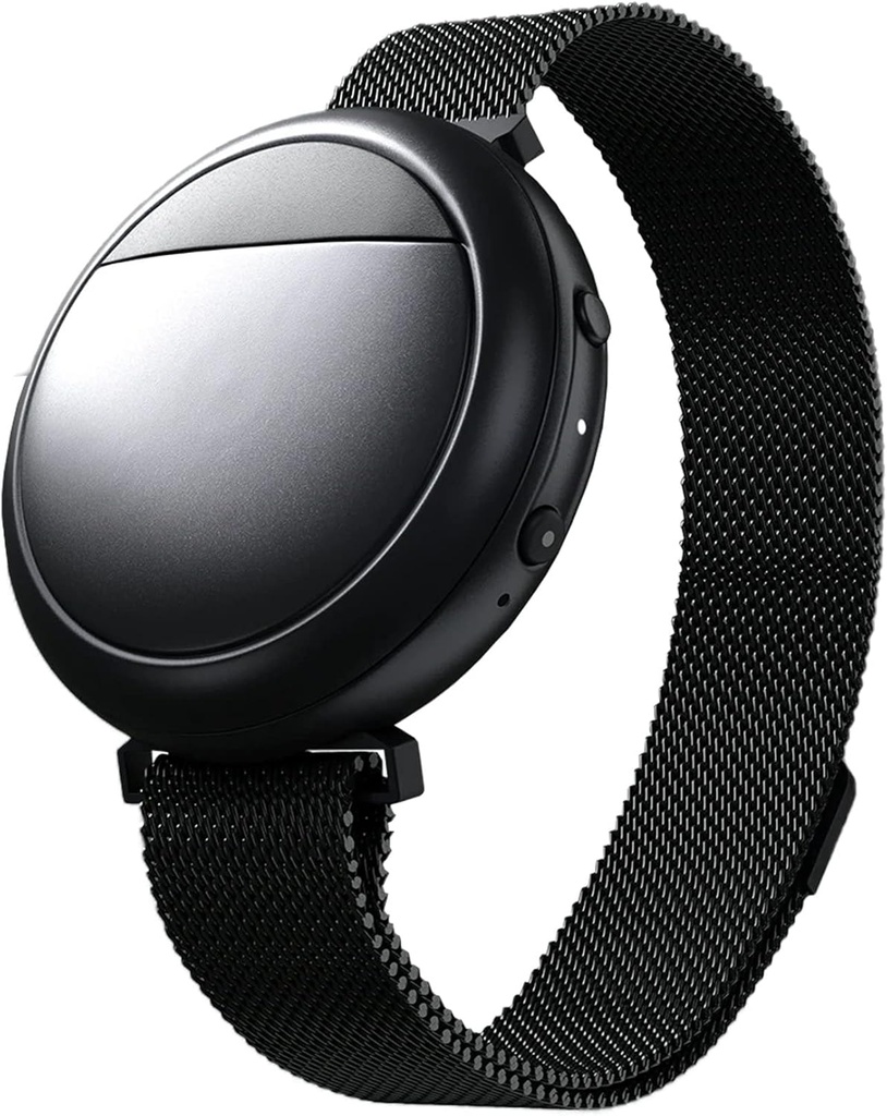 Embr Wave Cooling Bracciale - Warming Bracciale - Personalizzato Rilievo Termico - Gestire Flash Caldi, Maglioni Notturni, Dormire, Tensione - Clinicamente Proven - ricaricabile - Nero