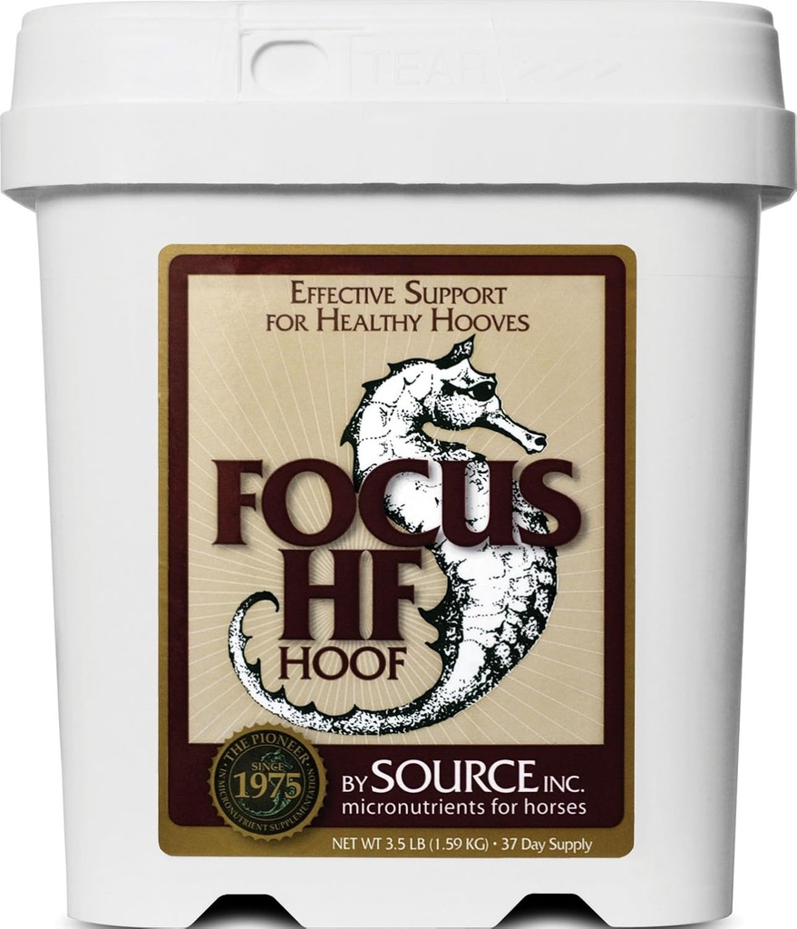 Fonte 573935 Focus Hf Hoof micronutriente per cavalli, 3.5 lb