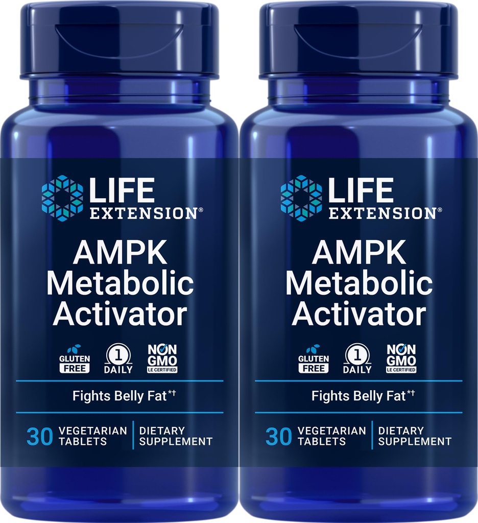 Attivatore metabolico AMPK 30 compresse (Pacchetto di 2)