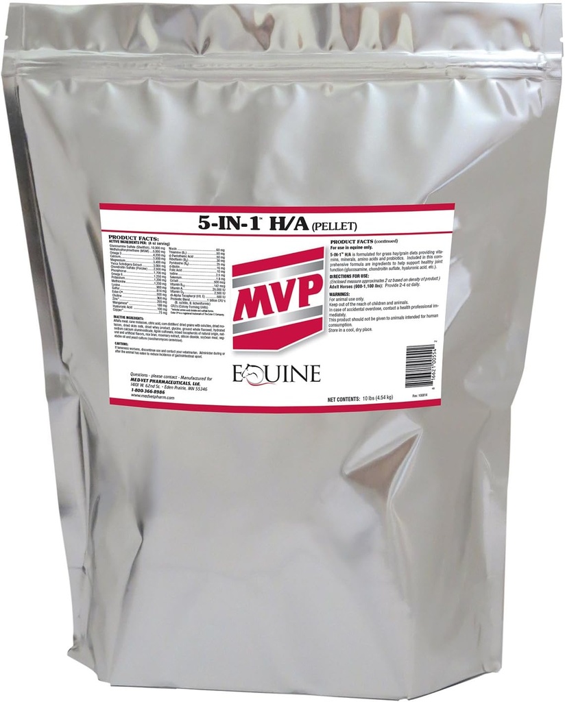 MVP 5-in-1 H/A (10lb) Tutto in un supporto per cavalli.