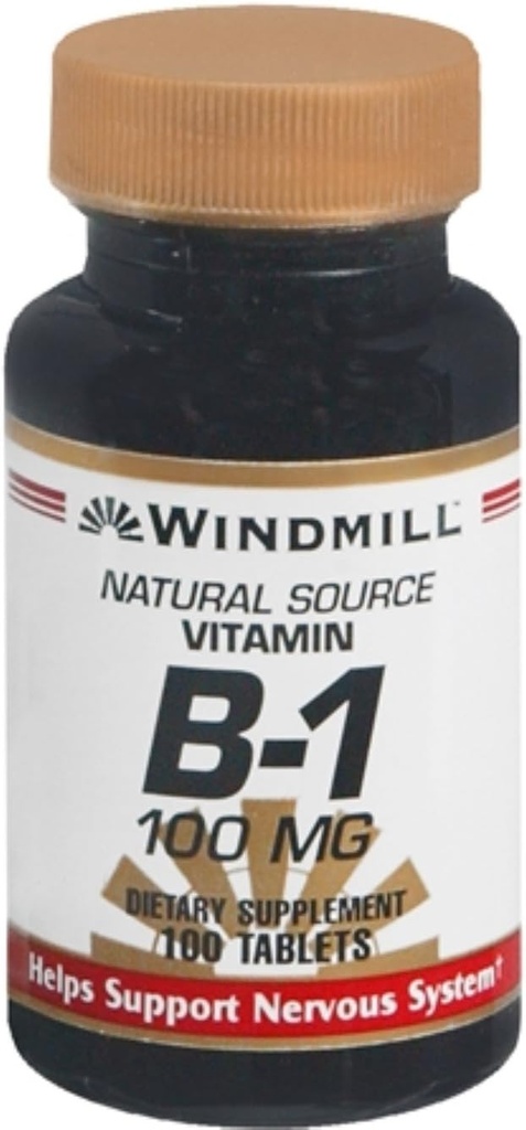 Vitamina B-1 100 mg Compresse 100 compresse (Pacchetto di 2)