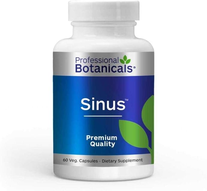 Botanici professionali Sinus – Integratore naturale di allergia alle erbe – 60 capsule vegetariane