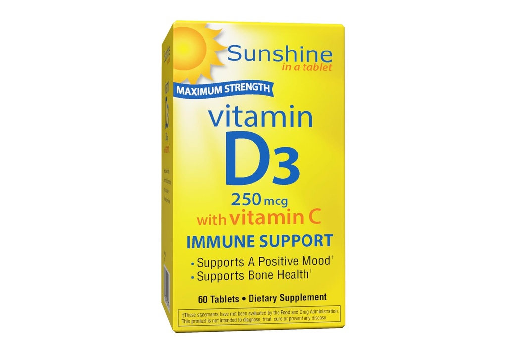 Vitamina D 10.000 UI, Ossa sana e forte, 30 Serve