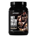 NutraBio 100% Whey Protein Isolate Protein Powder, 25g Protein con profilo completo dell'aminoacido, Non-GMO, Soy & Gluten Free, Carb basso, Polvere di proteine del siero di calorie bassa, Macaroon immerso nel cioccolato, 2 Lbs