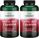 Aglio Swanson con Cayenne 200 capsule (2 Confezione)