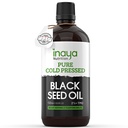 Nigella Sativa Black Seed Oil – Pure Cold-Pressed con 2% Thymoquinone | egiziano Sourced | Nutrient-Rich per il benessere generale, Hair & Skin Care | 30 Serve in bottiglia di vetro