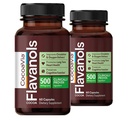 CocoaVia Cardio Health Supplement, 60 giorni, 500mg Cocoa Flavanols, Support Heart Health, Boost Nitric Oxide, Circolazione del sangue, Energia, Vegan, Cioccolato scuro, 120 capsule