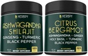 Bundle 5in1 Ashwagandha Shilajit & 6in1 Citrus Bergamot Integratori
