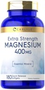 Carlyle Magnesium Oxide 400mg | 180 Softgels | Minerale Essenziale | Non OGM e Gluten