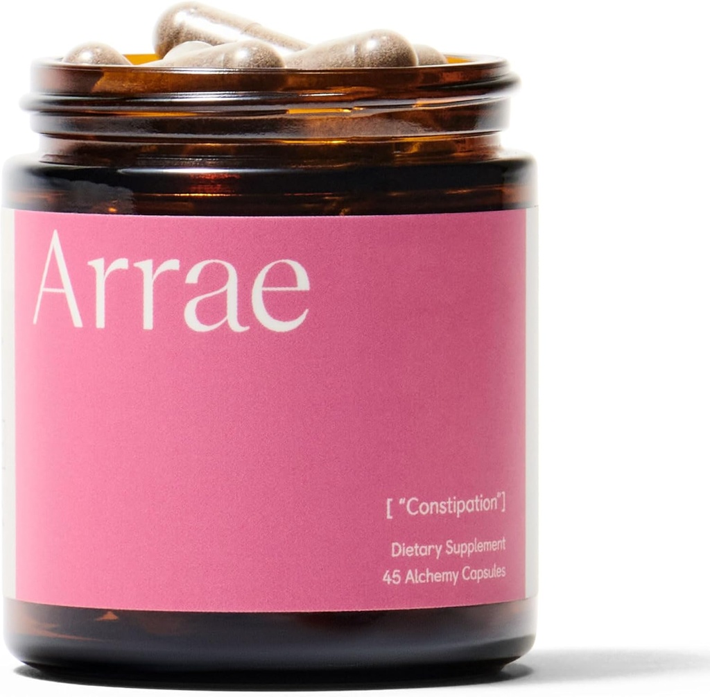 Rilievo di costipazione di arrae: Pulitura naturale del colon, capsule ad azione rapida per movimenti regolari di tasselli & salute del fegato, disgelo disgestivo, sollievo di Bloating per le donne & gli uomini, pulizia del fegato (45 conte)