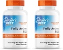 BEST completamente attivo B12 1500 mcg, Non OGM, Vegan, Gluten Free, Supporta memoria sana, Mood e Circolazione, 60 conteggio (pacchetto di 2)