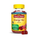 Natura Made Energy B12 1000 mcg, Integratore alimentare per il supporto al metabolismo energetico, 80 Gummies, 40 giorni di alimentazione L'imballaggio può variare