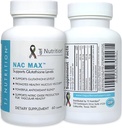 NAC MAXTM - The Ultimate N-Acetylcysteine Blend - supporta il sistema immunitario - salute respiratoria - salute epatica - meglio di NAC da solo