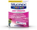 Chest Congestion, Mucinex Mini Melts, Chest Congestion, Bubble Gum, 12ct