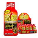 Vitamin Energy Focus+ Extra Strength Energy Shot Tropical Infusion 12 Pack, 260mg Natural Caffeine, B-Vitamins, CoQ10, Aminoacidi, Focus, Produttività & Clarity, Zero Sugar, Gluten-Free, 1.93 fl oz
