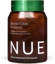 La Nue Co. Barrier Clear Probiotic, Gut-Skin Axis Acne Formula, per tutti i tipi di pelle, 30 capsule