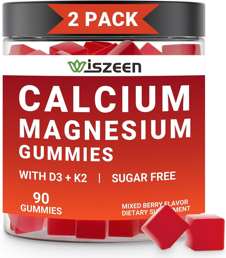 Calcio con vitamina D3 K2 Gummies