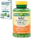 N-Acetyl Cysteine | 1000mg, 100 Count | Supporto Immune, Capsule Vegetariani | Gluten-Free, Soy Free, Lactose Free | con Selenio e Molibdeno