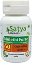 Mulethi Forte capsule 500 mg. 60 Veg. Capsule | Yasthimadhu (Glycyrrhiza Glabra) Estratto di capsule per uomini e donne | Ayurvedic Herbal Supplement/Remedies | 10:1 Forte (1 Bottiglia di 60 capsule)