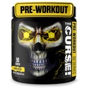 JNX SPORTS The Curse! Polvere pre allenamento per uomini e donne, caffeina, beta-alanina, creatina, L-citrullina, 50 selezioni, aroma di ruggine di limone – Boost Energy, Forza & Focus