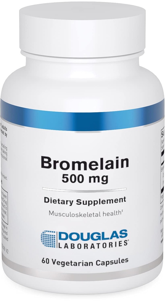 Douglas Laboratories Bromelain | 500 mg - Supporta il sistema muscoloscheletrico | 60 capsule