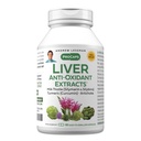 EREW LESSMAN fegato antiossidante estratti 60 capsule - Supporta i tessuti di lavoro duro del fegato, promuove la salute e la funzione del fegato ottimale. Estratto di cardo, curcuma e carciofo